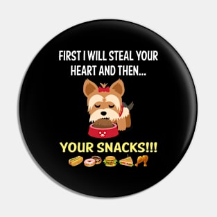 Steal Heart Yorkshire Terrier 15 Pin