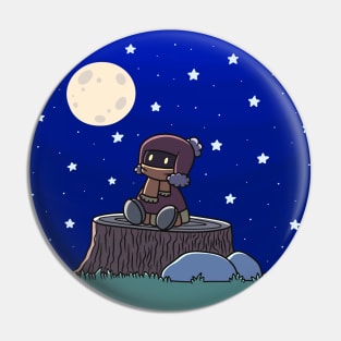 Star gazing Pin