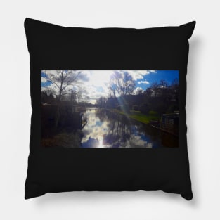 Rainbow reflection Pillow