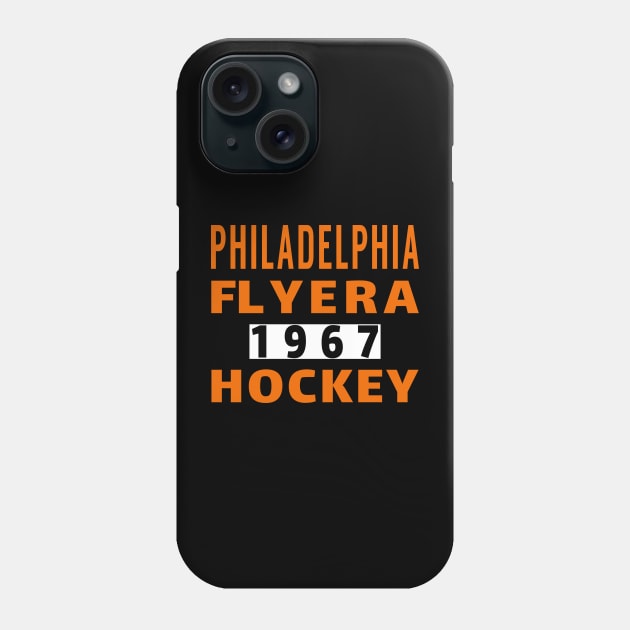 Philadelphia Flyers Hockey 1967 Classic Phone Case by Medo Creations