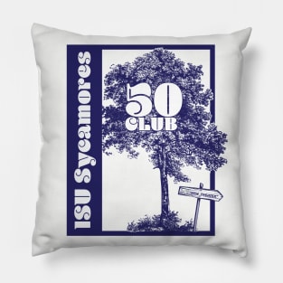 ISU Sycamore Theater 50 Club (Blue version) Pillow