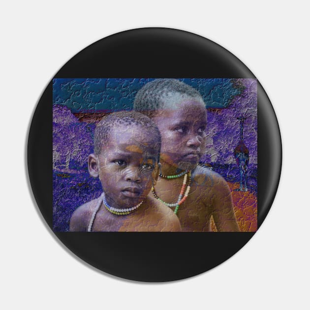 Children of Africa Pin by vadim19