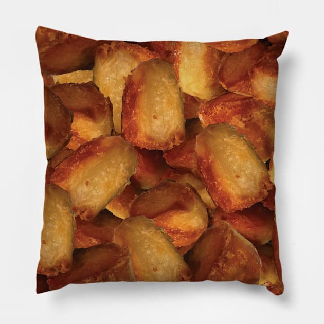 Roasties photograph Pillow by DPattonPD