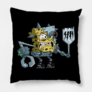 cyborg Sponge bob Pillow