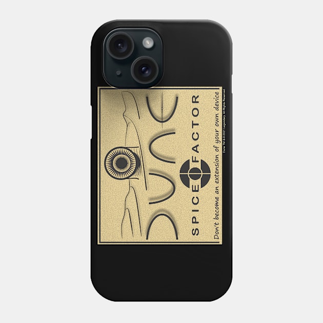 Spice Factor DUNE 2021 Phone Case by aceofspace