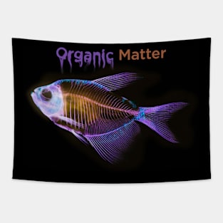 Organic matter anatomical fish skeleton Tapestry