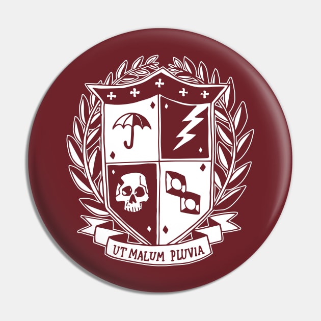 Umbrella Academy - School Crest Pin by Dopamine Creative