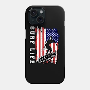 Surfing Life T Shirt For Women Men Phone Case