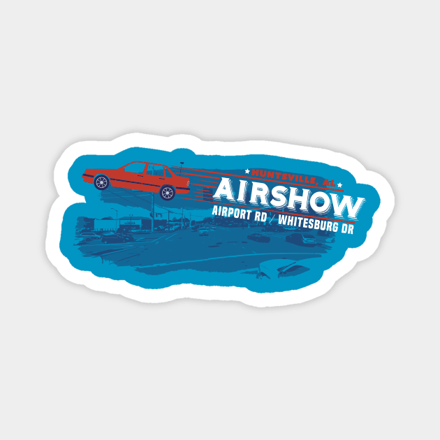 Airport Road Airshow Magnet by WetNeon