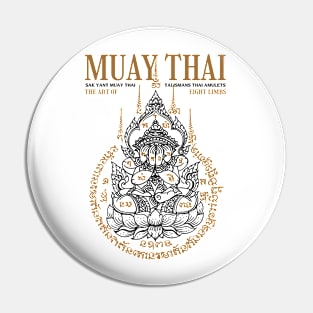 Muay Thai Tattoo Sak Yant Muay Boran Pin