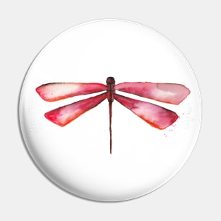 red dragonfly Pin