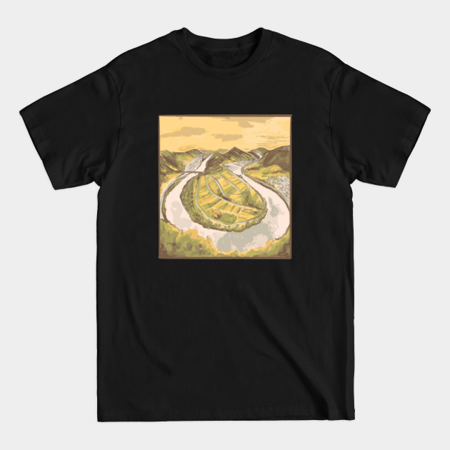Discover Moselschleife - River - T-Shirt