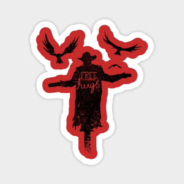 Free Hugs Horror (Jeepers Creepers) Magnet by BOEC Gear