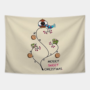 Merry Sweet Christmas Tapestry