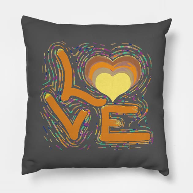 Rainbow Transgender Gay Pride Lesbian Pillow by Luca loves Lili