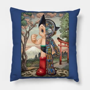 The Mighty Atom Cutaway Pillow