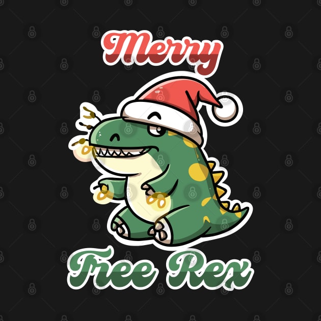 Merry Tree Rex by Tezatoons