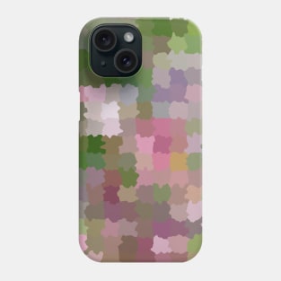 Blur Mosaic of Lovely Flowers Phone Case