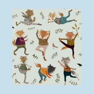 Park life fox yoga T-Shirt