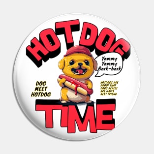 Dog and Hot dog 7109 Pin