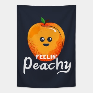 Feelin Peachy - Cute Peach Gift Tapestry