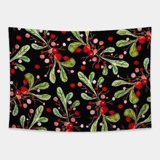 Christmas plants Tapestry