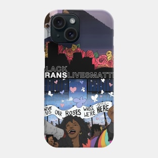 Black Translivematter Phone Case