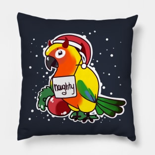 Naughty Sun Conure Pillow