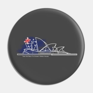 Opera House Sydney Australia City Landmark Pin