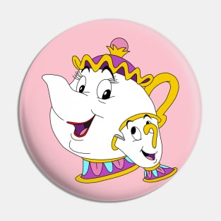 Mrs Potts and Chip Pin