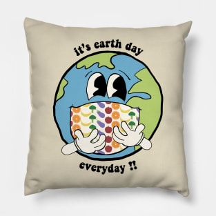 it's earth day everday !! Pillow