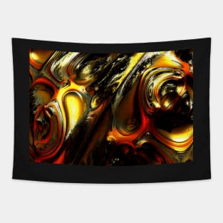 Golden Abalone Shell Tapestry