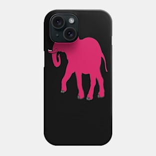 pink elephant Phone Case