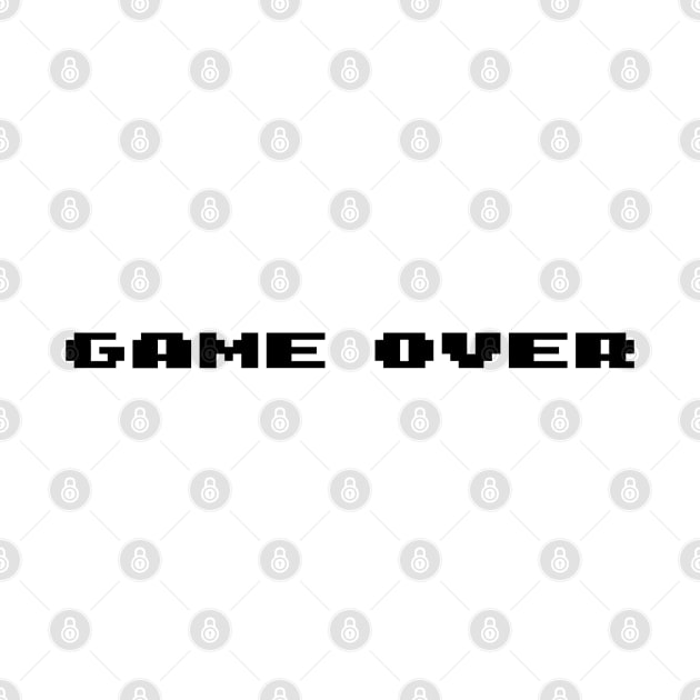 Game Over by GreenGuyTeesStore