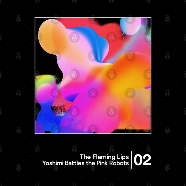 The Flaming Lips / Minimal Style Graphic Artwork Design by saudade