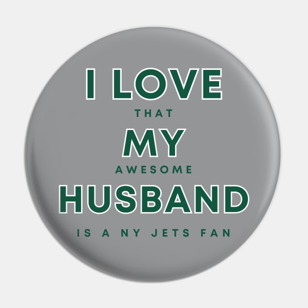 I love that my awesome husband is a NY Jets fan Pin by Sleepless in NY
