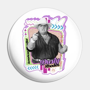 Dusty Rhodes - Pro Wrestler Pin