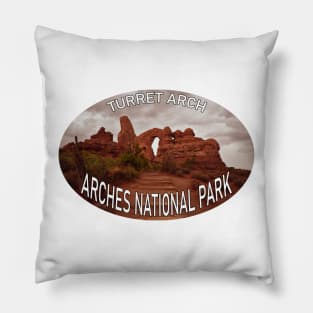 Arches National Park Turret Arch Pillow