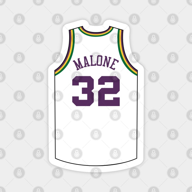 Karl Malone Utah Jersey Qiangy Magnet by qiangdade