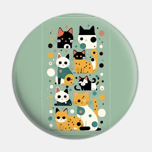 Paw Prints & Polka Dots Pin