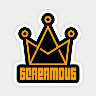 screamous crown Magnet