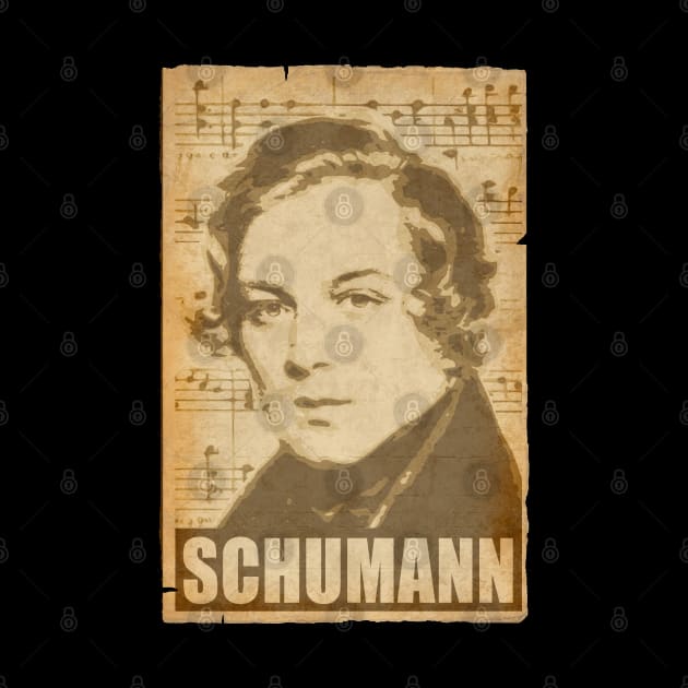 Robert Schumann musical notes by Nerd_art