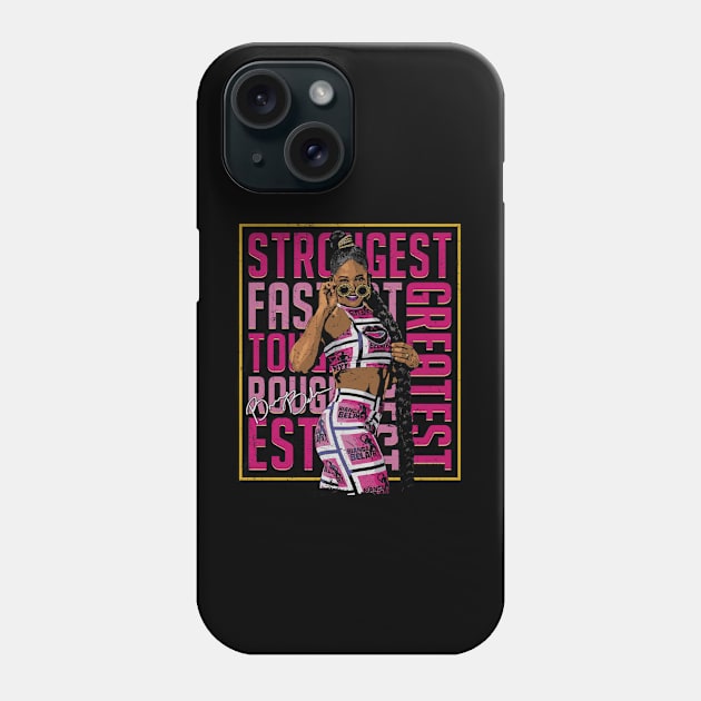 Bianca Belair Greatest Pose Phone Case by MunMun_Design