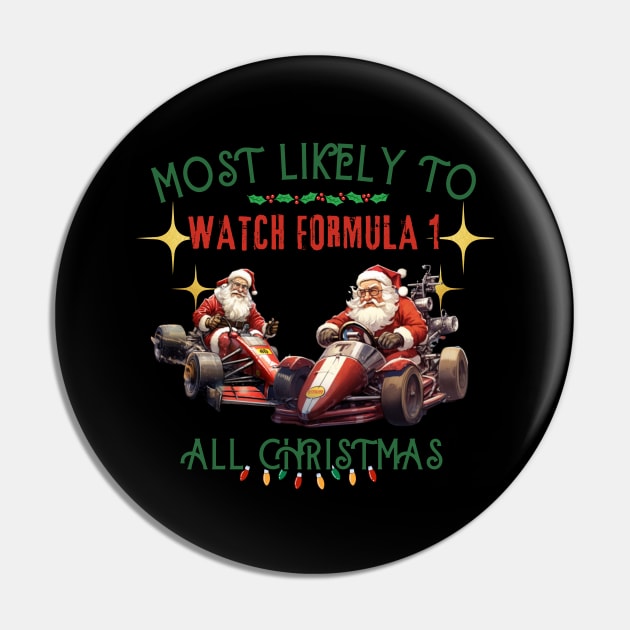 Most likely to watch formula 1, Grand Prix, f1, USA christmas time Pin by Pattyld