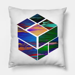 Cube of nature Pillow