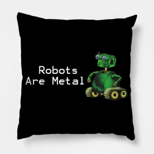 Robots Are Metal Pillow