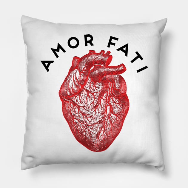 Amor Fati Pillow by emma17