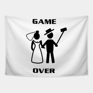 Game over weddings Tapestry