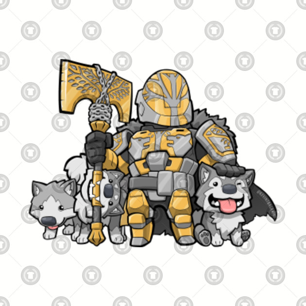 The Iron Wolves Destiny TShirt TeePublic