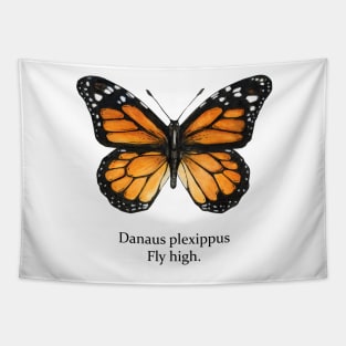 Copy of Danaus plexippus, monarch (quote) Tapestry